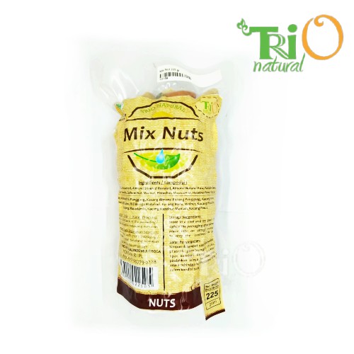 

Trio Natural Mix Nuts 225 gram