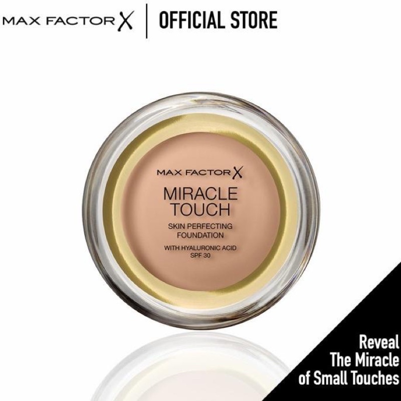 MAX FACTOR X MIRACLE TOUCH FOUNDATION SPF 30
