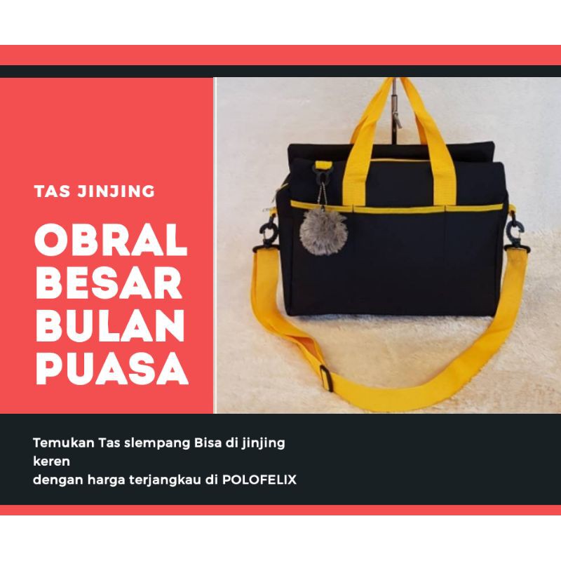 Tas jinjing Tas slempang Sling Bag Tas seminar tas promosi