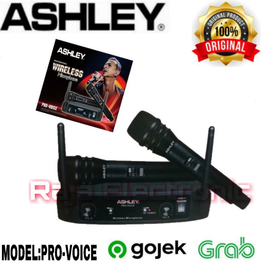 Mic Wireless ASHLEY PRO VOICE Original