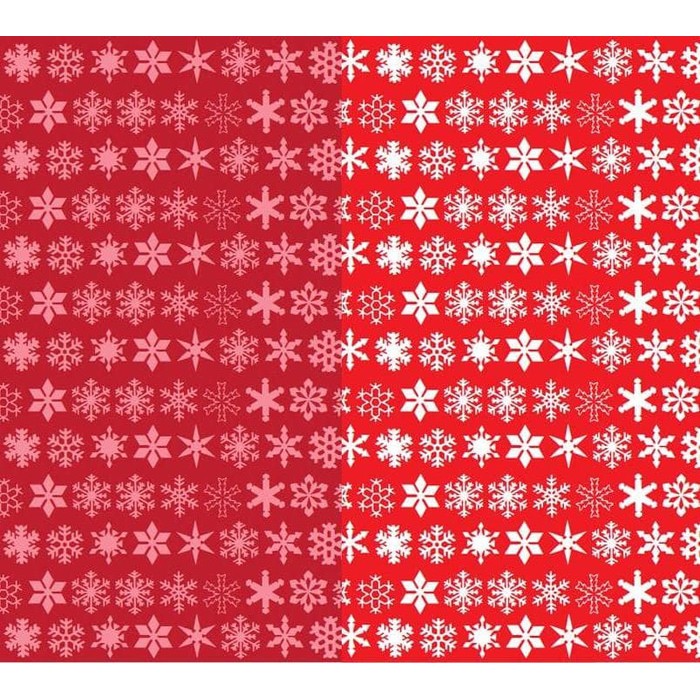 Kertas Scrapbook - Snowflake Design