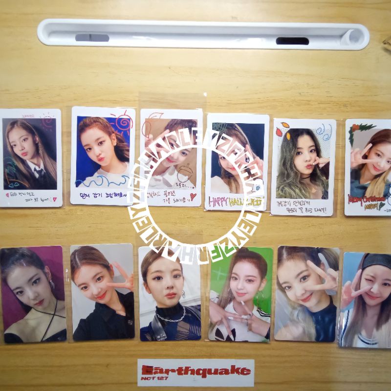 pc pola set lia pout peace dance practice halloween headband bando bandana kuncir ikat dua itzy nbd 