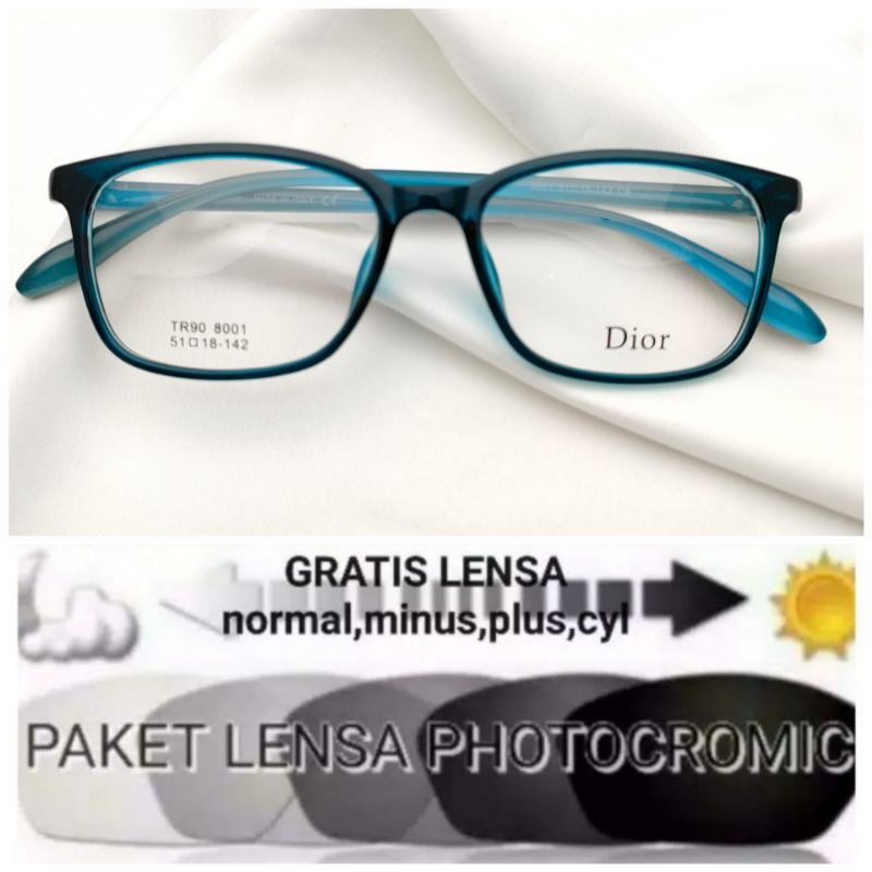 kacamata photocromic antiradiasi kacamata photocromic minus plus clinder kacamata pria / wanita kaca
