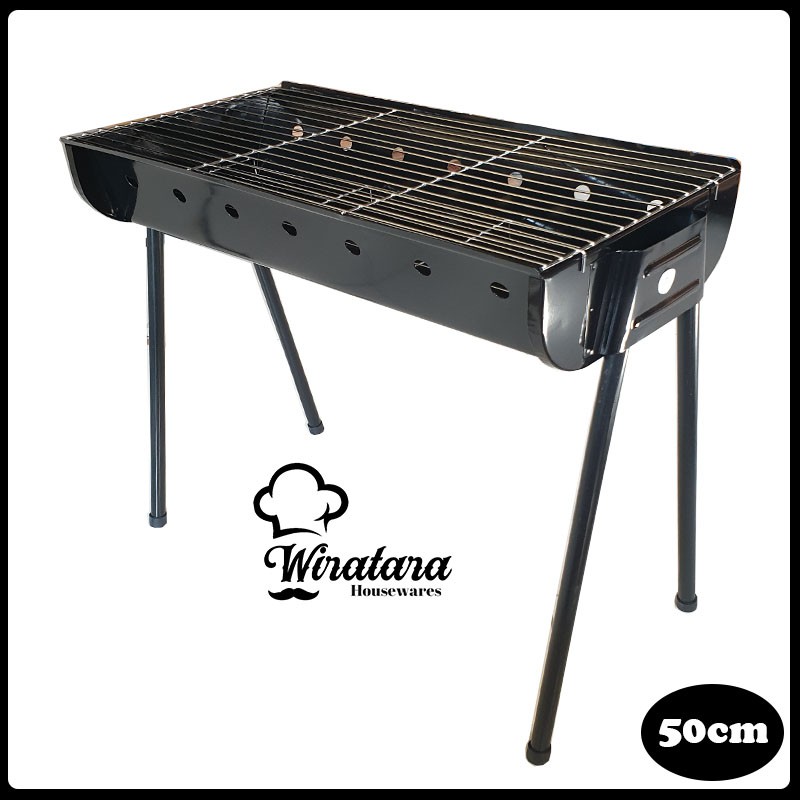 Maspion Alat Panggangan Arang 50cm Bbq Grill Pan Bakaran Areng Perangkat Memanggang Barbeque