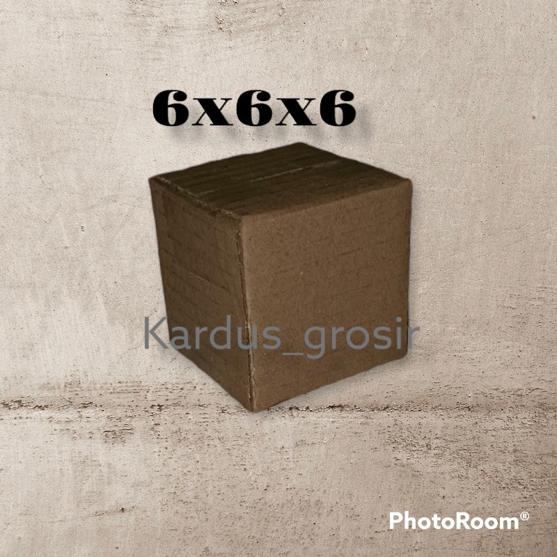 

kardus box 6x6x6