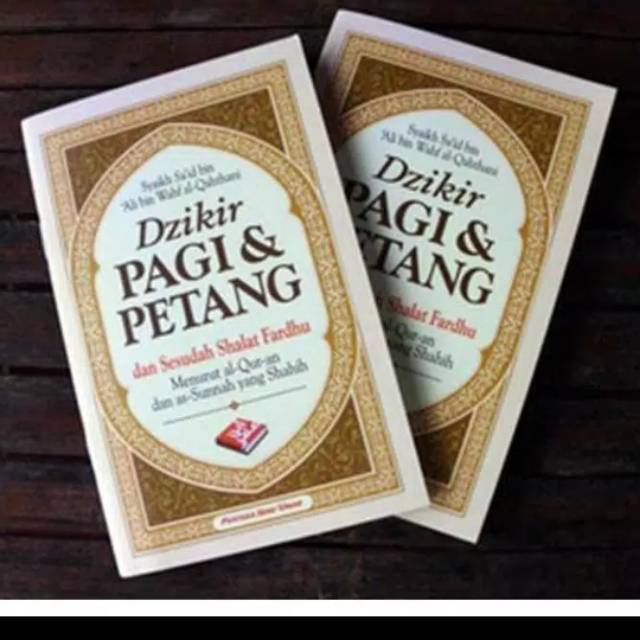 Buku Dzikir Pagi Dan Petang Pustaka Ibnu Umar Shopee Indonesia