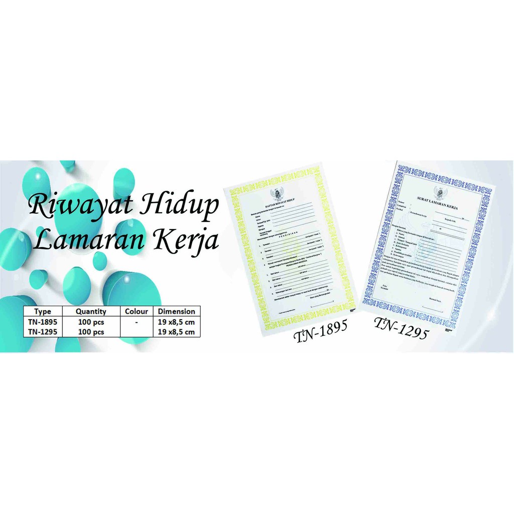 

MJ Surat Lamaran Kerja MICROTOP TN1295 / Daftar Lamaran Kerja