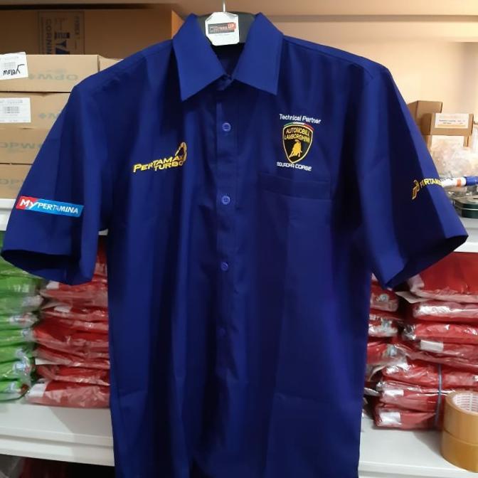 seragam pertamax turbo baju pertamax turbo BAGUS