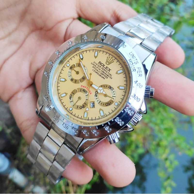 TERVIRAAALLLLLLLLLL JAM MEWAH JAM ROLEX DAYTONA JAM TANGAN PRIA STYLISH WARNA FAVORIT KESUKAAN