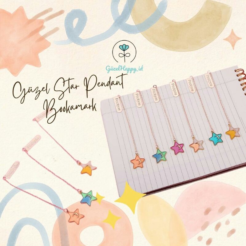 

Güzelhappy | Pembatas Buku Karakter Bintang