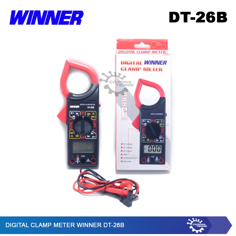 Winner DT26B - Digital Clamp Meter