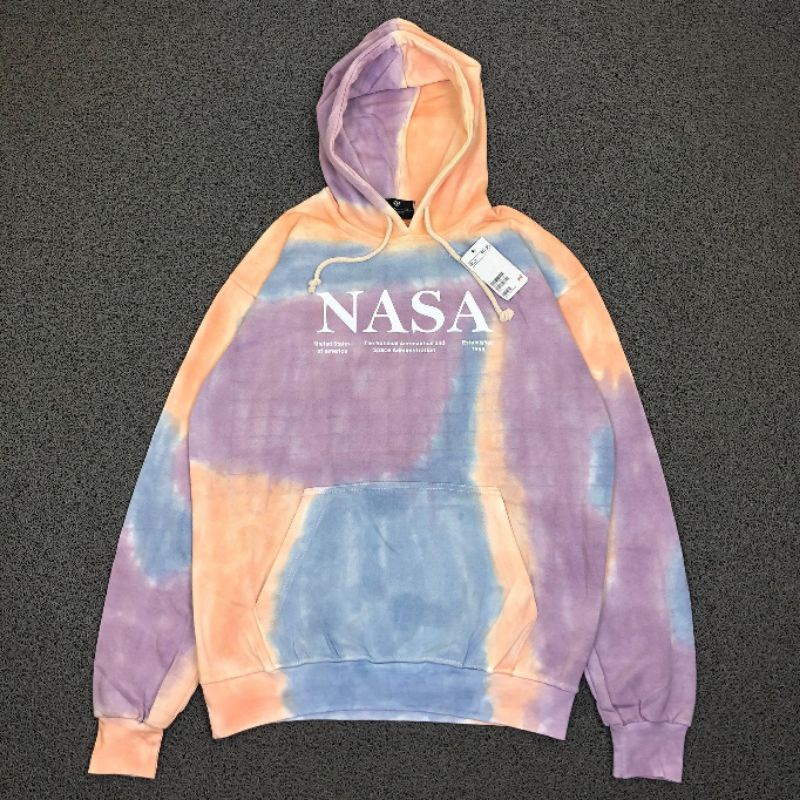 HOODIE NASA TIE DYE HIGH QUALITY CASUAL HYPE FASHION PRIA