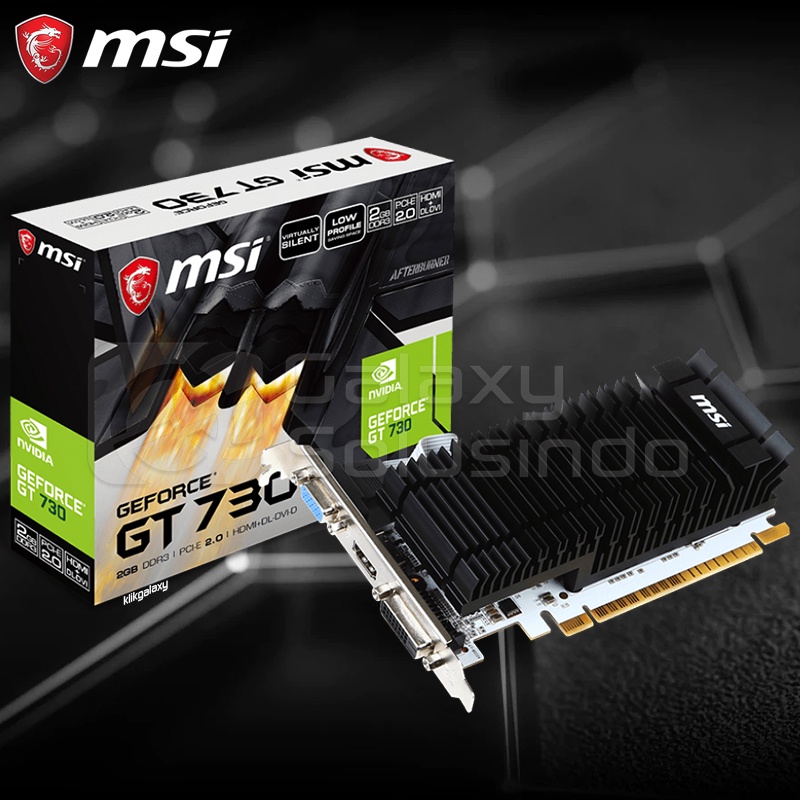 MSI Geforce GT 730  GT730 2GD3H LP 2GB DDR3 - N730K-2GD3H/LP