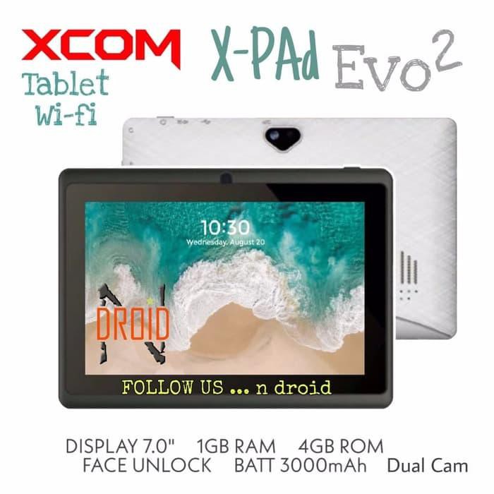 Tablet Keren TABLET XCOM XPAD EVO 2 - TABLET Wifi Only MURAH - RAM 1GB ROM 4GB - TA Diskon