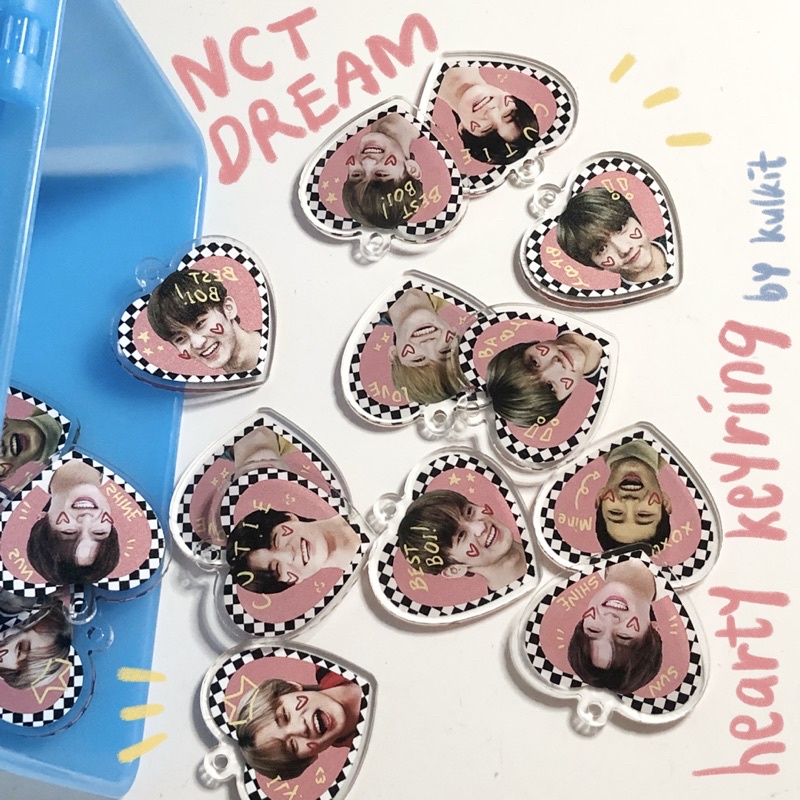 NCT DREAM hearty keyring!♡