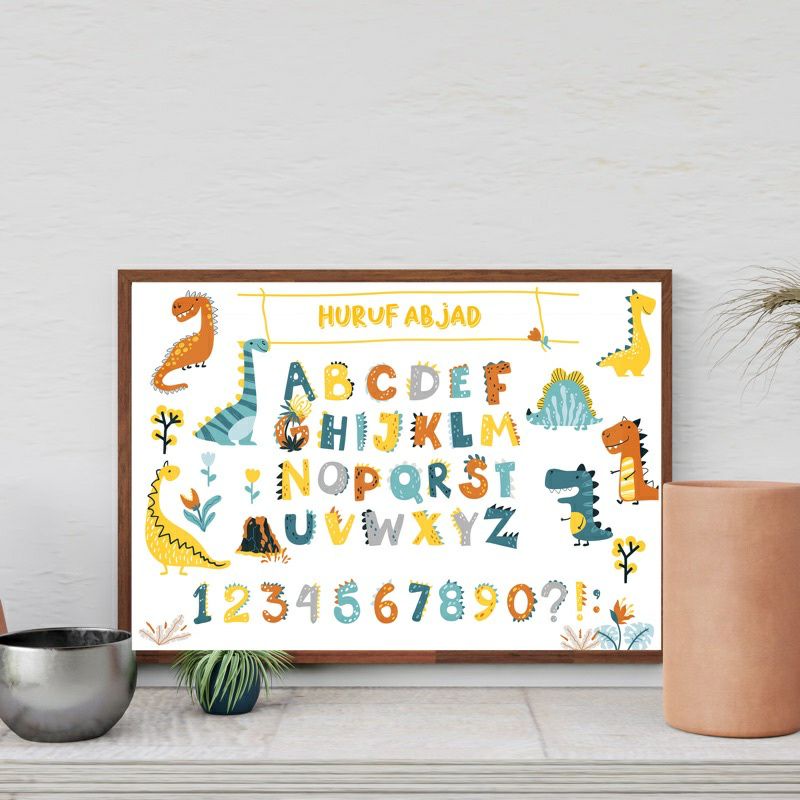 

Eg.Mall Poster Anak Pendidikan Edukasi Mainan Belajar Edukatif Untuk Anak Usia Paud Tk SD Hijaiyah Balita Batita