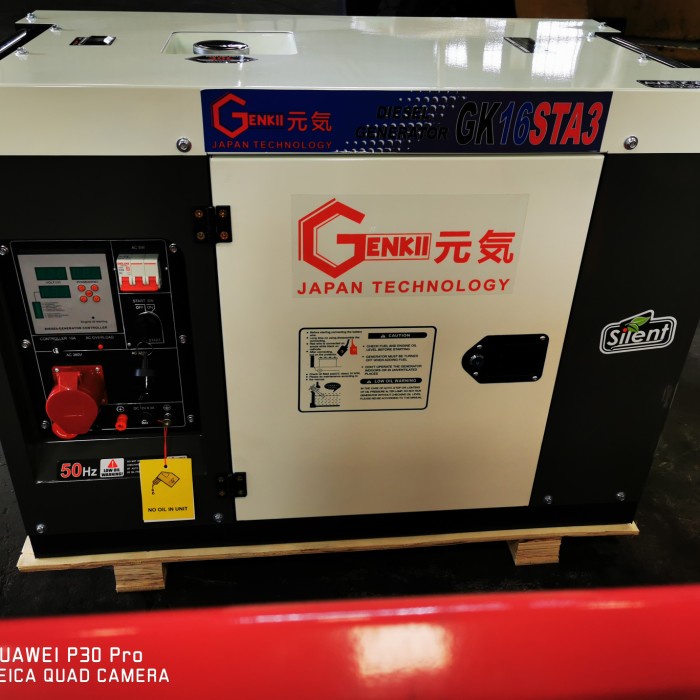 genset silent 15 kva Genkii Japan