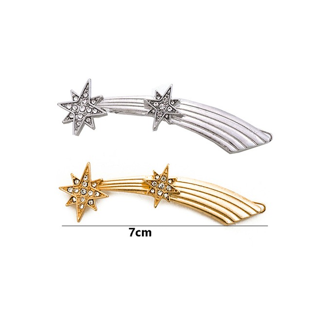 LRC Anting Fashion Curved Star Hairpin F6050X