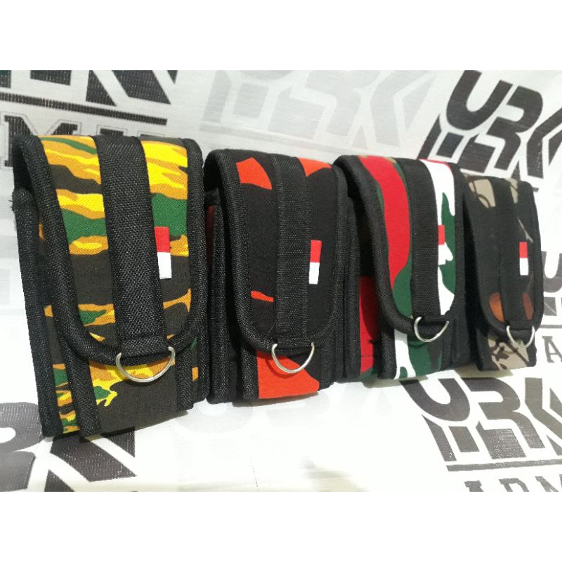 sarung hp loreng perbakin loreng golkar loreng pemuda pancasila loreng laskar merah putih