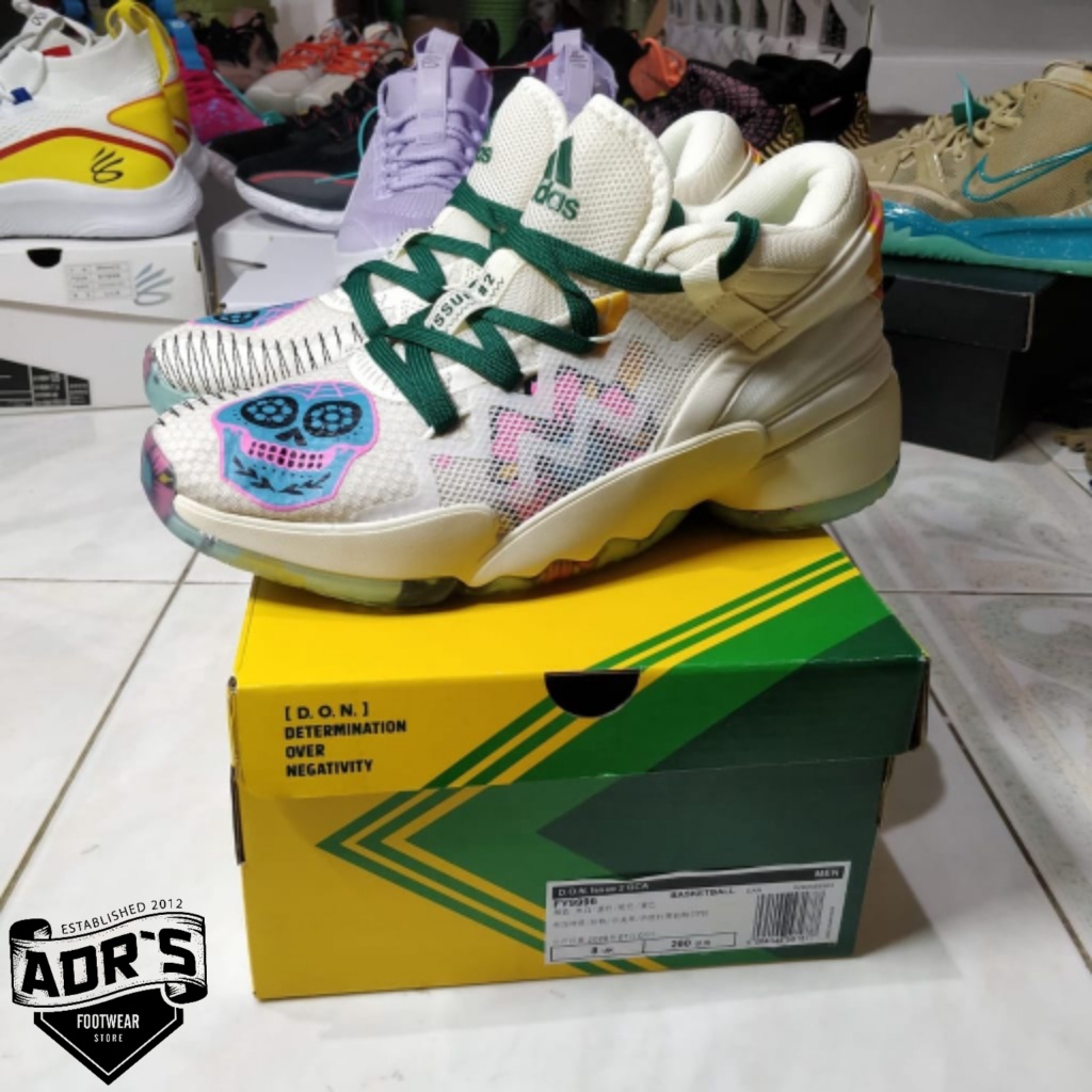 Sepatu Pria Adidas Don Issue 2 Sepatu Olahraga Basket Murah Import Premium