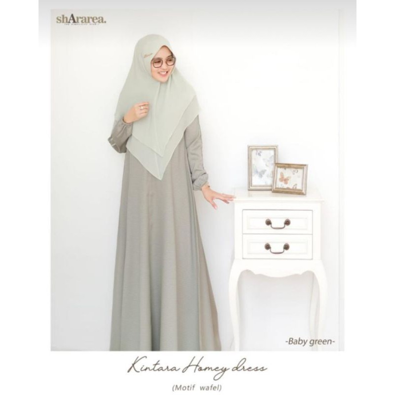 Kintara Set (Motif Wofel) Homey Dress by shArarea