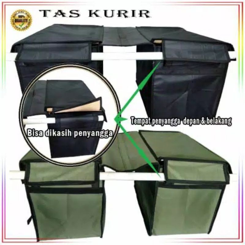 Srandul Motor Tas Kurir Tas Barang Obrok Jumbo