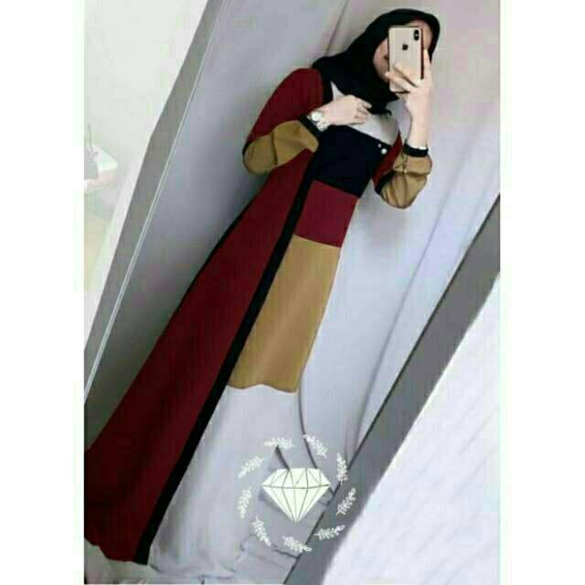 MAXY MEGAWATI, MOSCREPE, GAMIS HIJAB MUSLIM, MAXY DRESS