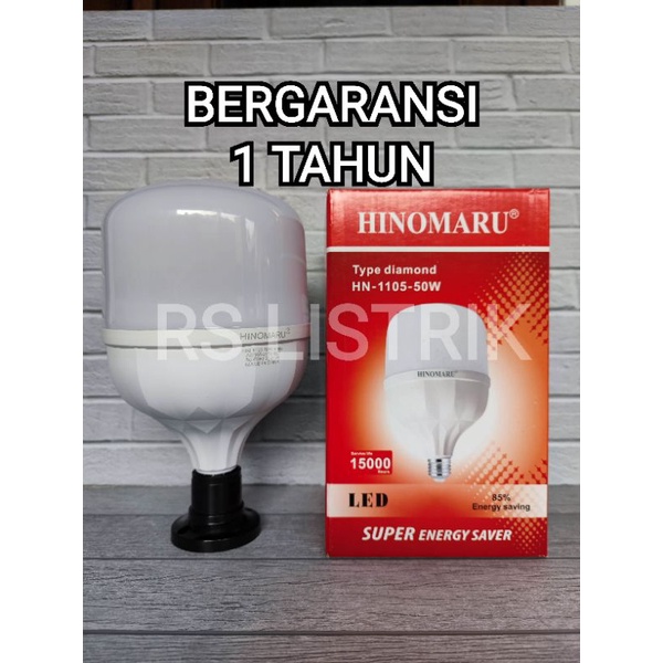 Lampu LED Hinomaru 50 watt DIAMOND HN1105-50W LED Tabung CAHAYA PUTIH COOL DAYLIGHT 6500K