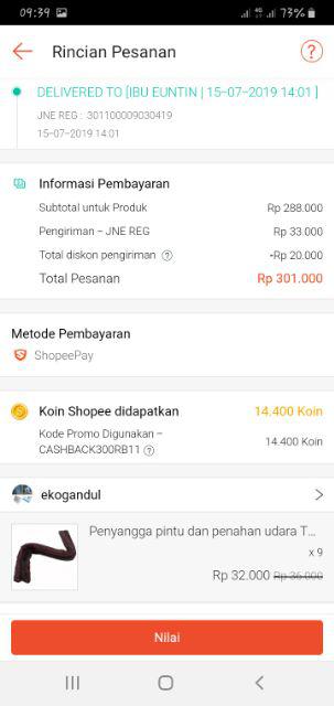 Penyangga Pintu Dan Penahan Udara Twin Draft Guard Coklat