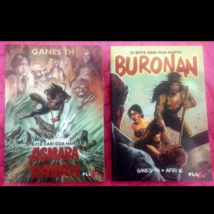 ☑Terlaris Paket komik Si BUTA: Asmara Darah & Buronan + Boxset (GANES TH)