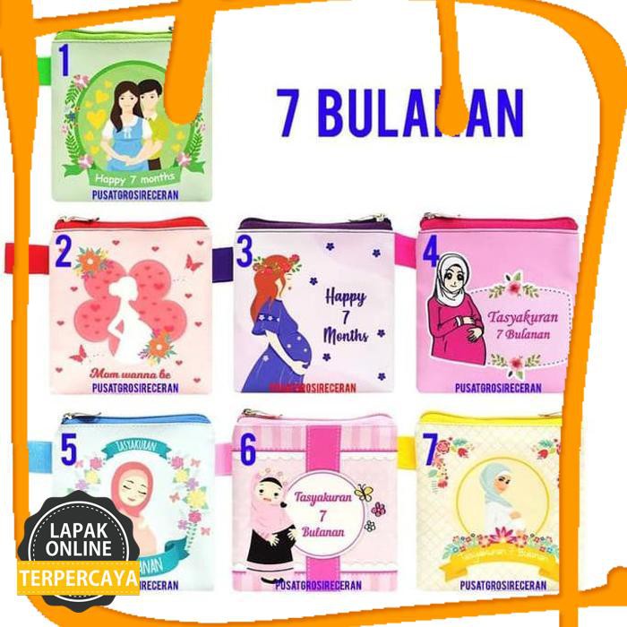 Hot Item Mini Wallet Tasyakuran 7 Bulanan Ibu Hamil Dompet Koin Souvenir Produk Berkwalitas