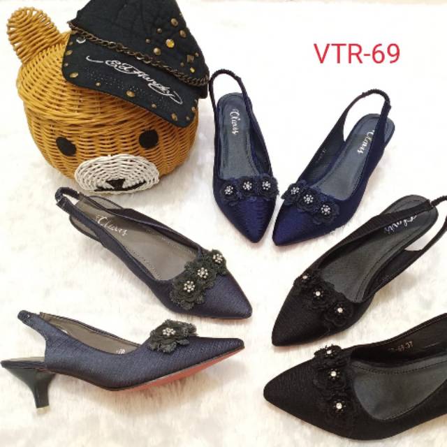 Olavis VTR-69 ~ Pansus Tali Belakang Heels 3cm