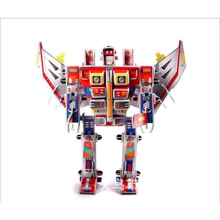 Doky Puzzle 3D Robot Series Children Educational Toy Mainan Edukasi