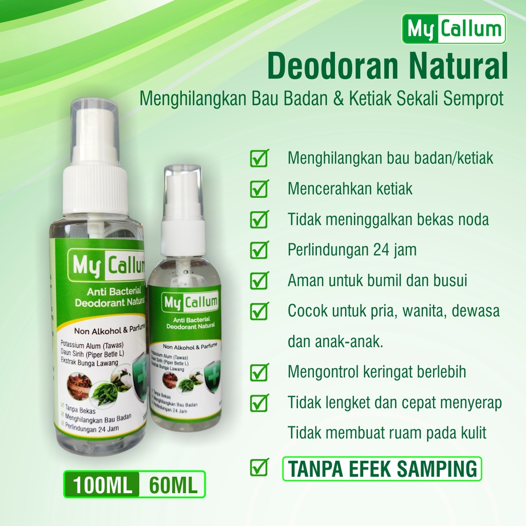Deodoran Spray Tawas / Deodoran Anak / Deodoran Alami / Deodoran Anak Perempuan / Deodoran Anak Anak