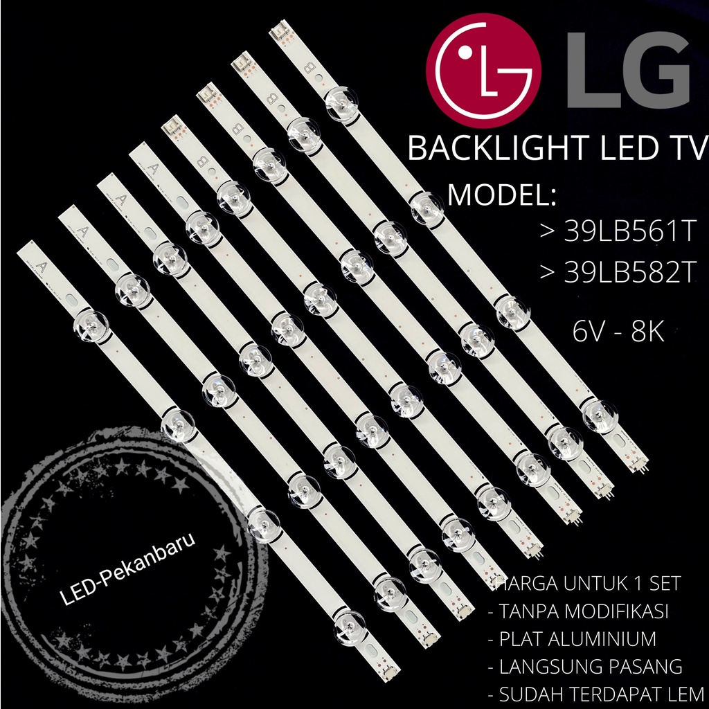 BACKLIGHT LED TV LG 39LB561T 39LB 39LB561 39LB582 39LB582T LAMPU BL 6V