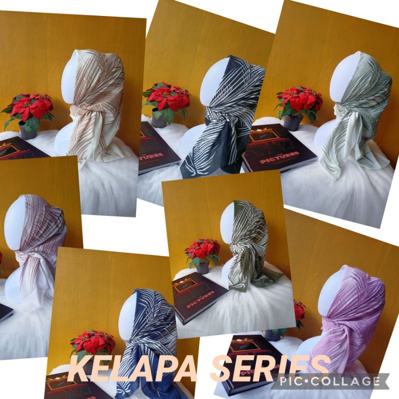 DEENAY KW HIJAB VOAL MOTIF DAUN KELAPA