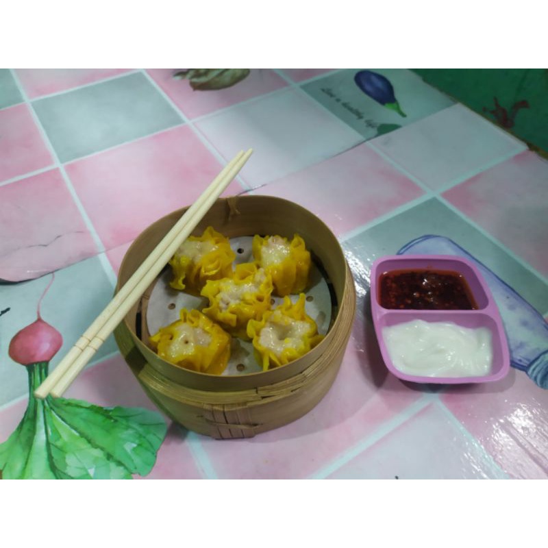 

Dimsum Ayam Mozarella fresh homemade dan halal
