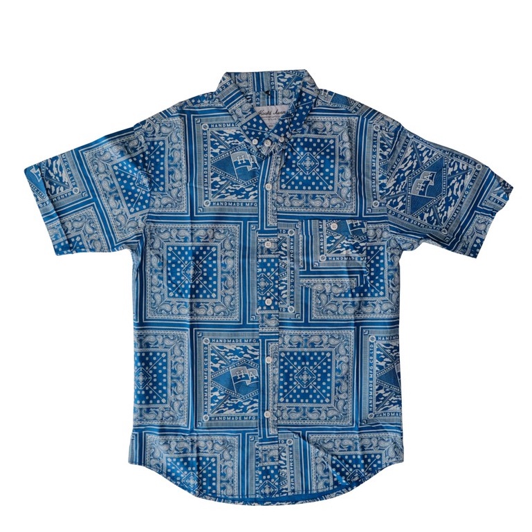 FUEL BLUE BANDANA SHIRT