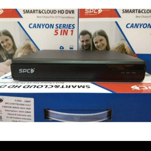 Paket cctv 16ch spc canyon 2mp 1080p full hd paket cctv komplit tgl pasang kualitas bagus full hd