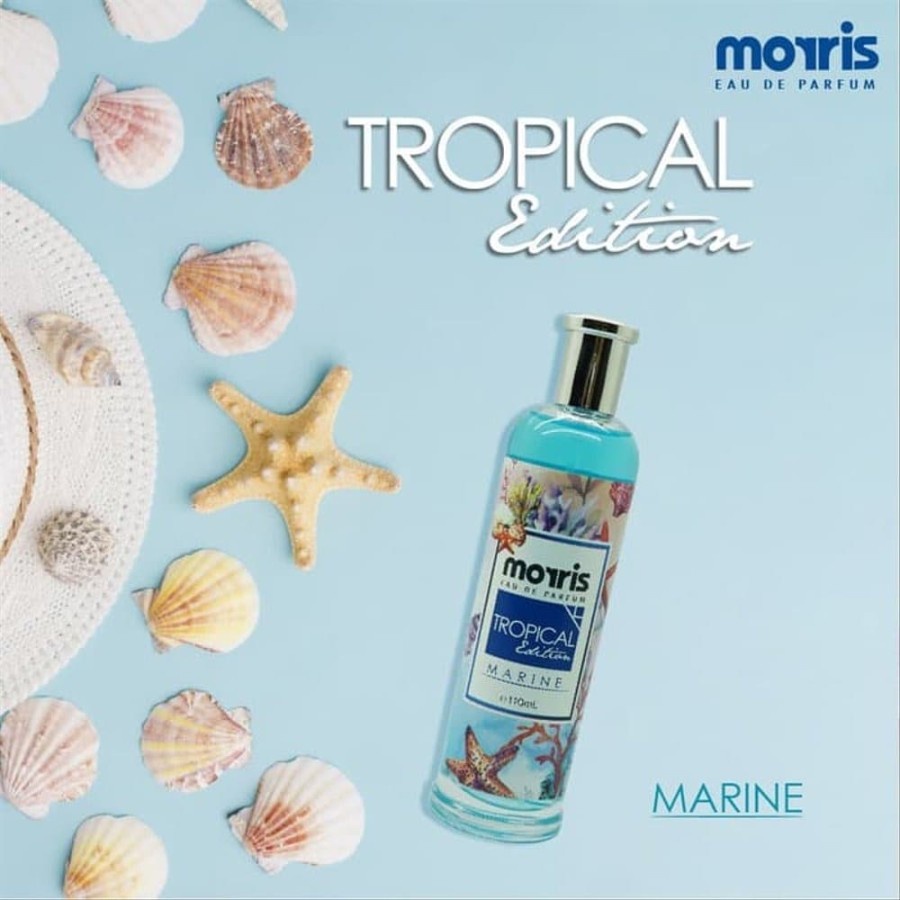 BISA COD - MORRIS PARFUM TROPICAL EDITION 110ML - MORIS BPOM 100% ORIGINAL - PARFUM CEWEK COWOK VIRAL dan TAHAN LAMA