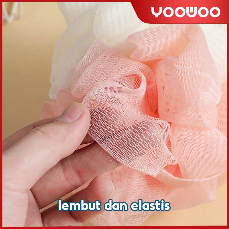 Sponge mandi / Shower Puff  / Sponge Busa Bagus /Spons Mandi Pendek
