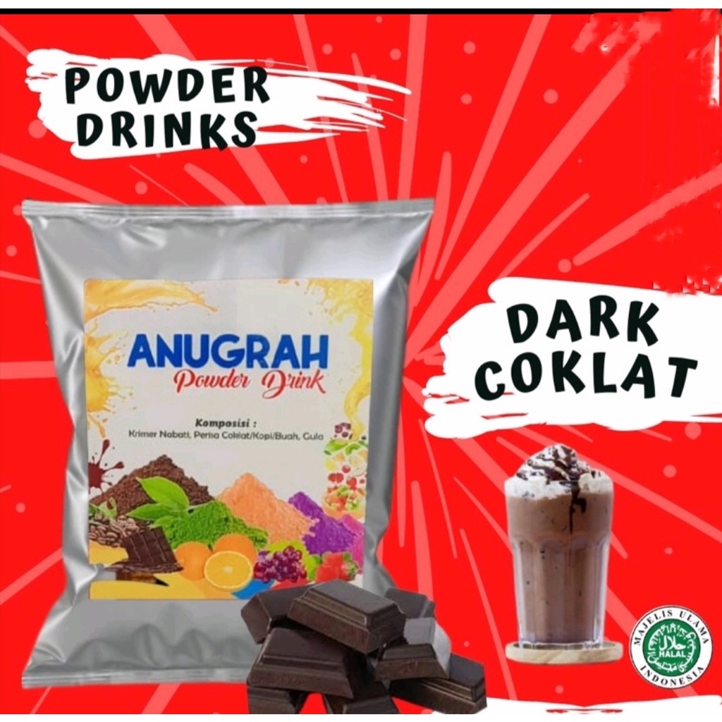 

BUBUK MINUMAN RASA DARK COKLAT 1 KILO