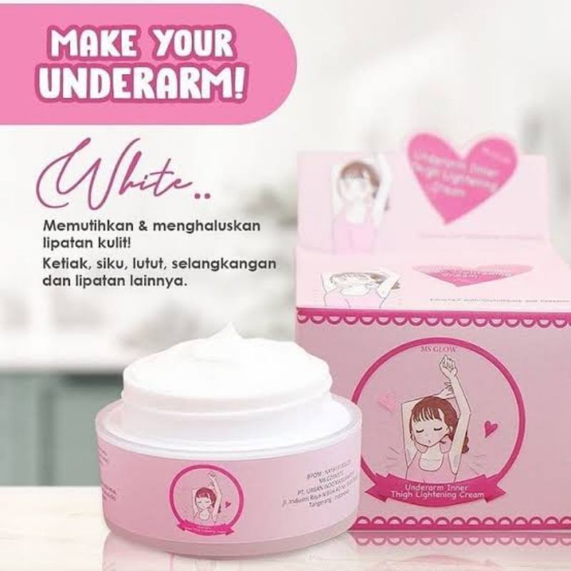 MS GLOW UNDERARM / LIPATAN KETIAK LIPATAN PAHA ORIGINAL