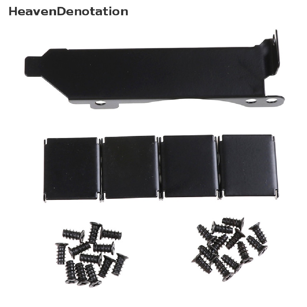 [HeavenDenotation] 3 Fan Mount Rack PCI Slot Bracket+20 Screw+4 Connector For Video GPU Card Cooler