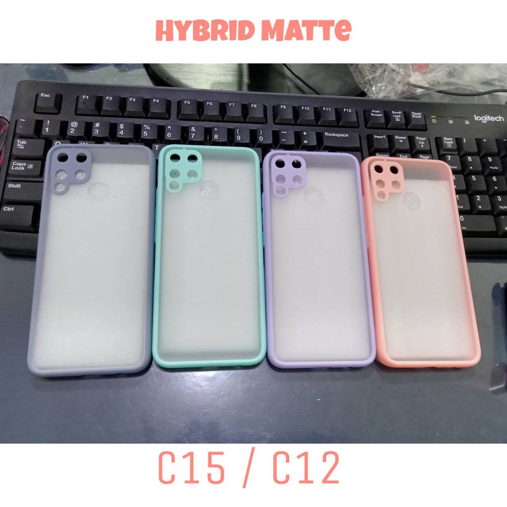 Case Casing Hp Murah Pelindung Lensa REALME C12 C15 C25 NARZO 30A 20 Protector Lens Hybrid Matte