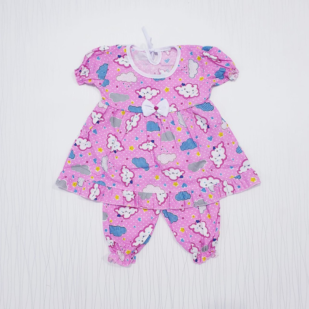 Setelan Baby 0-12 Bulan / Baju Anak Bayi Perempuan / Dress Baby / Baby Alicia