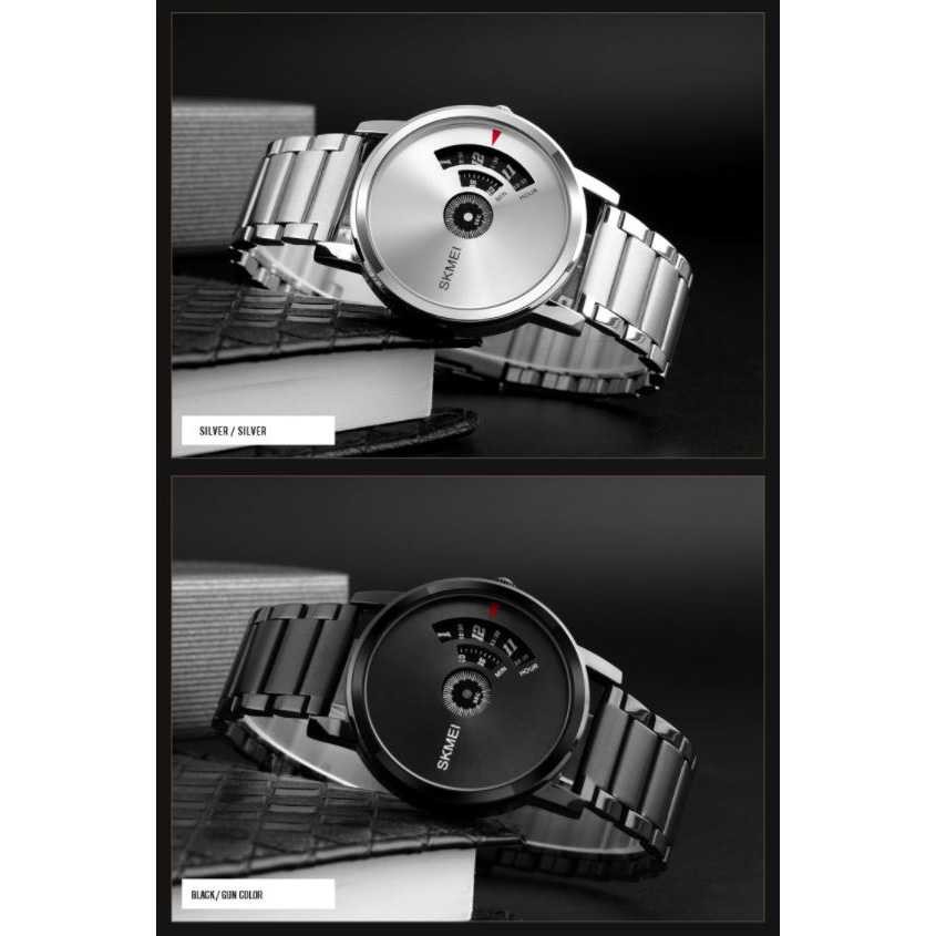 Jam Tangan Pria Skmei LED JT 94 Jam Tangan Analog Waterproof Jam Stainless Berkualitas Anti Air