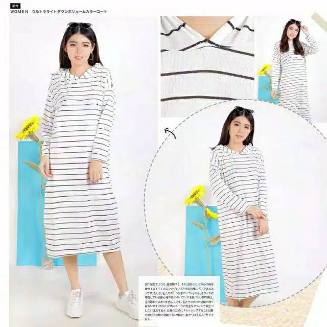 Dress wanita Godiva hodie salur jumbo
