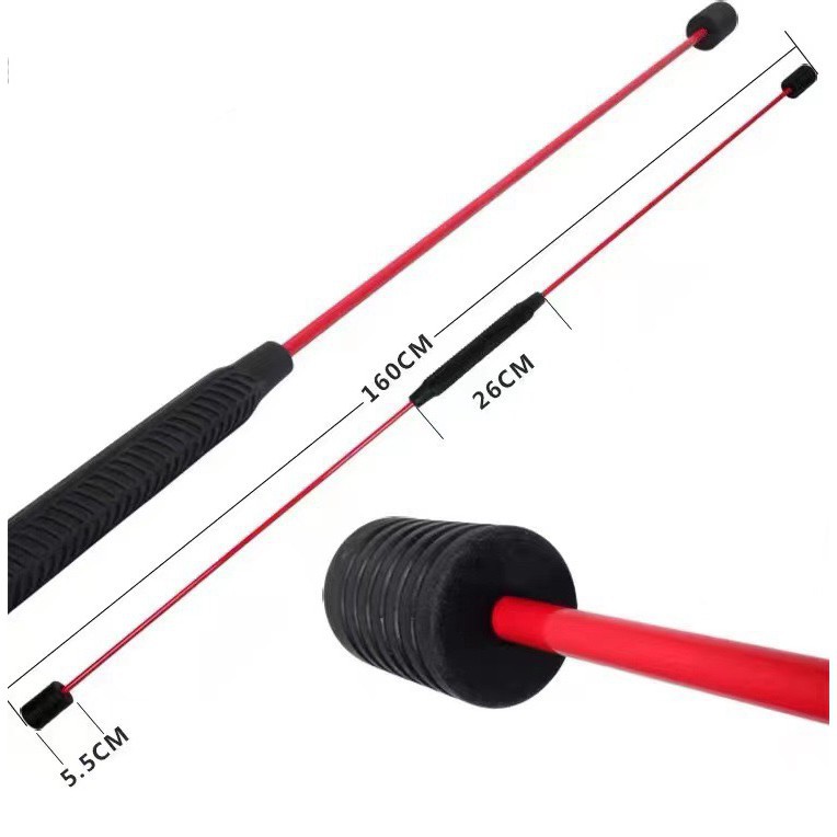 BS377 Stik Getar Elastis Multifungsi Alat Fitness / Fitness Bar / Stick Fitness