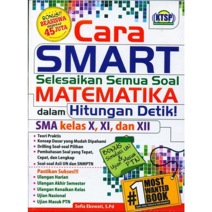 Cara Smart Selesaikan Semua Soal Matematika Dalam Hitungan Detik SMA X,XI,DAN XII